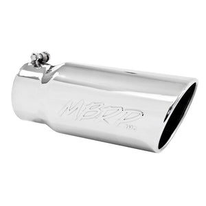 MBRP T5051 Angled Rolled Edge Single Wall Exhaust Tip
