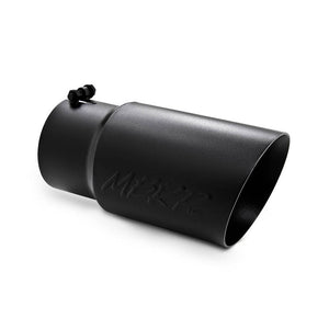MBRP T5074BLK Black Angled Exhaust Tip (5" Inlet, 6" Outlet)