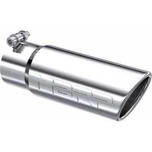 MBRP T5115 Angled Rolled Edge Single Wall Exhaust Tip