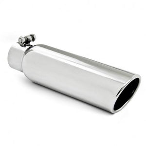 MBRP T5148 Angled Rolled Edge Single Wall Exhaust Tip