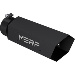 MBRP T5164BLK Black Hex Exhaust Tip