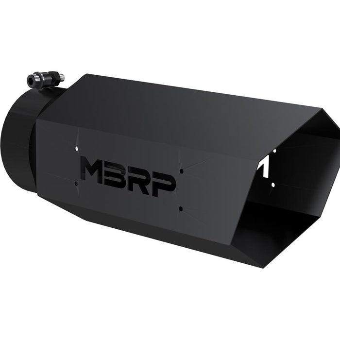 MBRP T5167BLK Black Hex Exhaust Tip