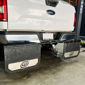 S&B 84-1002 Mud Flap Kit for 3.0" Hitch Receiver