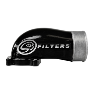 S&B Filters 76-1003B Intake Elbow with Cold Side Intercooler Piping & Boots