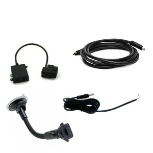 Bully Dog HDMI, Adapter Block, Power Wire, and Suction Cup Mount Cable Kit